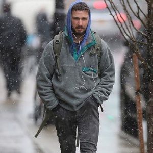 Patagonia Synchilla Pullover Fleece Gray and Turquoise